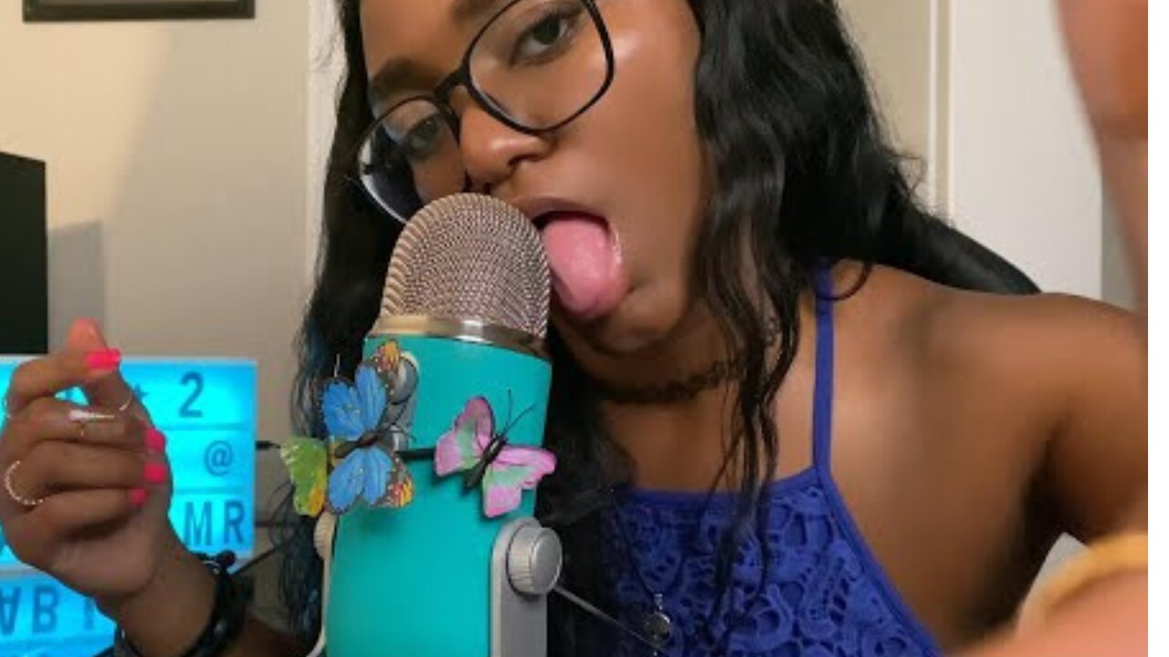 ASMR SPIT PAINTING YOUR FACE *really messy* 👅💦