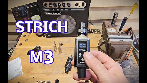 STRICH M3 UHF Wireless Microphone XLR Transmitter and Receiver