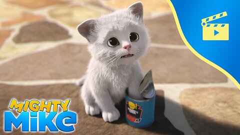 Mighty Mike 🐶 & The White Cat 😻 | Episode 161 Full Cartoon | Funny Animation for Kids