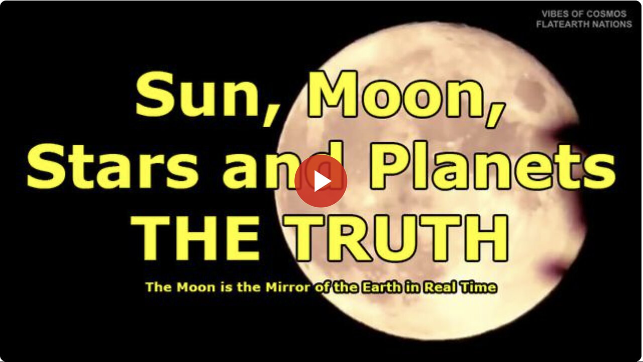 The Cabal Doesn't Want We the People to Know the Truth about the Sun, Moon, Stars and Planets