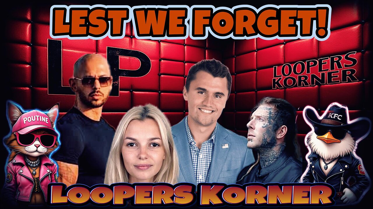 R.I.P, IRYNA ZARUTSKA - CHARLIE KIRK - TOM MCDONALD's "CHARLIE" & ANDREW TATE 'I'M NEXT"