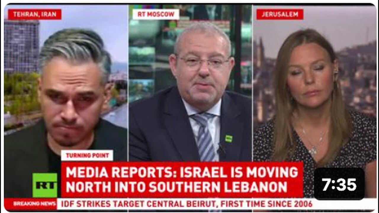 "Reports: Israel Advancing into Southern Lebanon"
