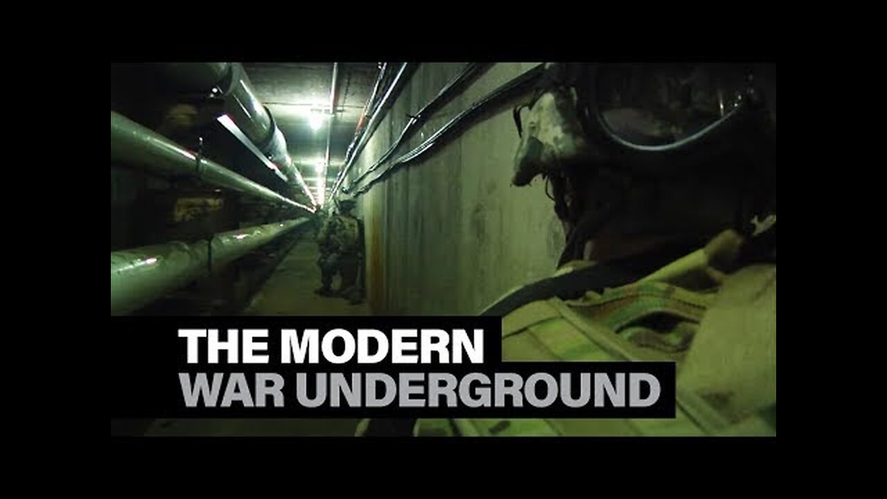TROOPS TRAINING UNDERGROUND