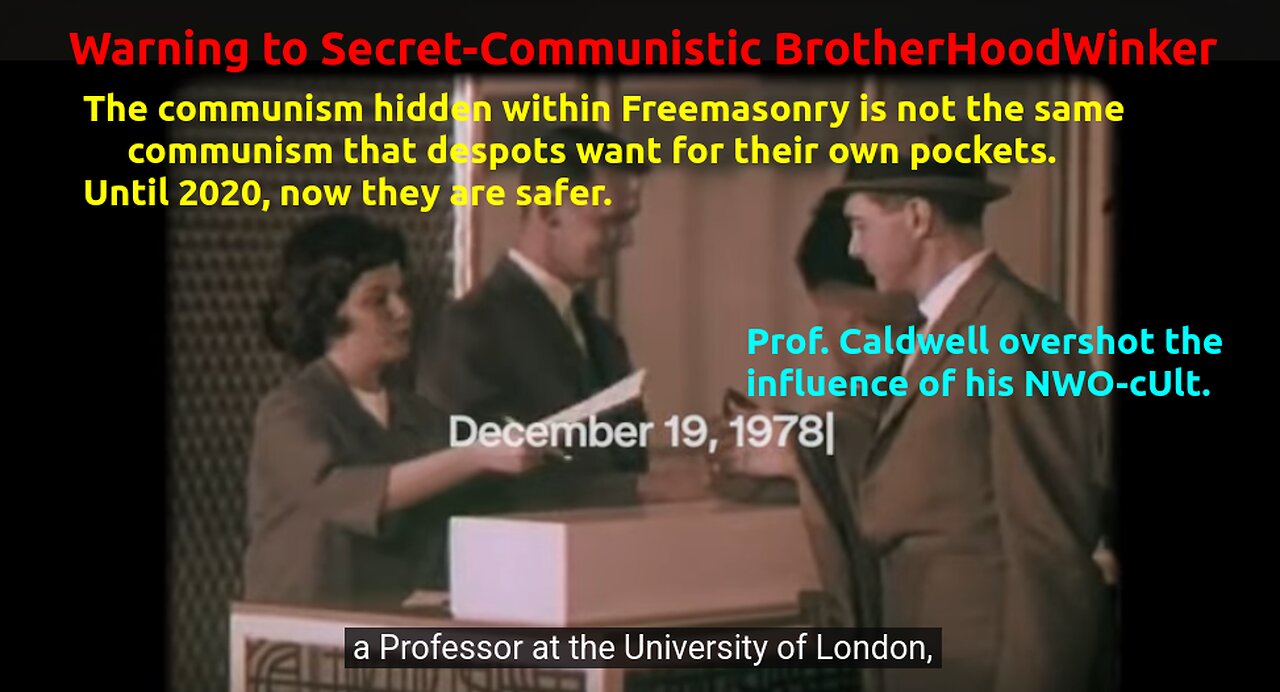 Warning To cUlt's Minions Attempting To Expand NWO's Fanaticism On Their Own
