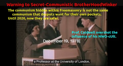 Warning To cUlt's Minions Attempting To Expand NWO's Fanaticism On Their Own