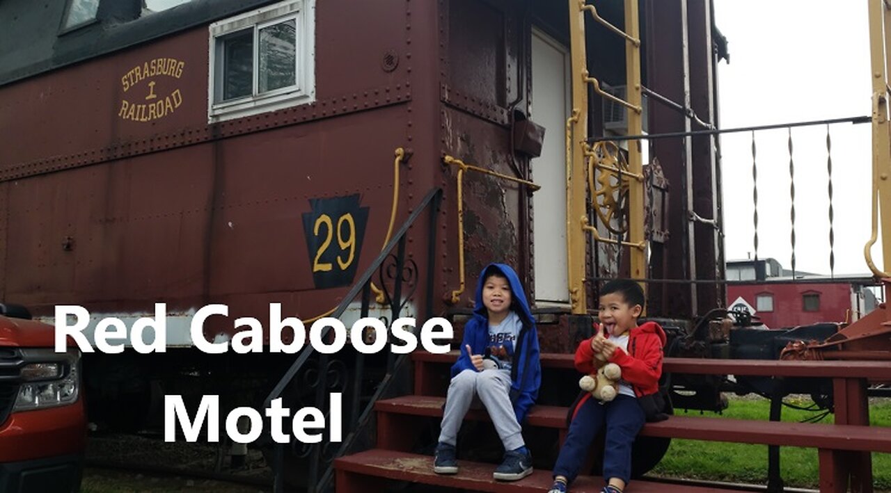 We Stayed at the Red Caboose Motel to See #90 at Strasburg Railroad!