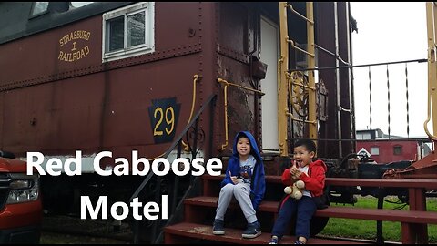 We Stayed at the Red Caboose Motel to See #90 at Strasburg Railroad!