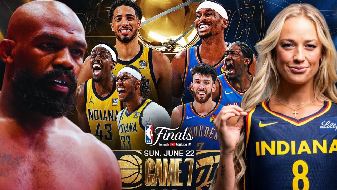 Jon Jones RETIRES After Ducking Aspinall, NBA Finals Game 7, Fever Star PROTECTS Caitlin Clark