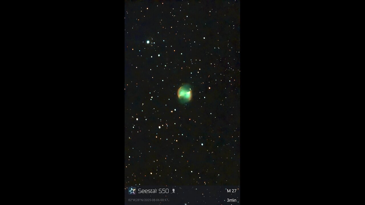 The Dumbell nebula up close