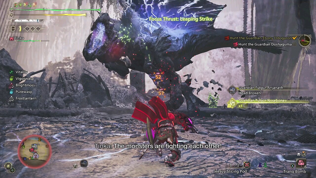 MH Wilds: Turf War Guardian Doshaguma VS Guardian Anjanath