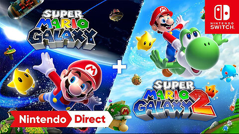 Super Mario Galaxy + Super Mario Galaxy 2 – Nintendo Direct 9.12.2025 