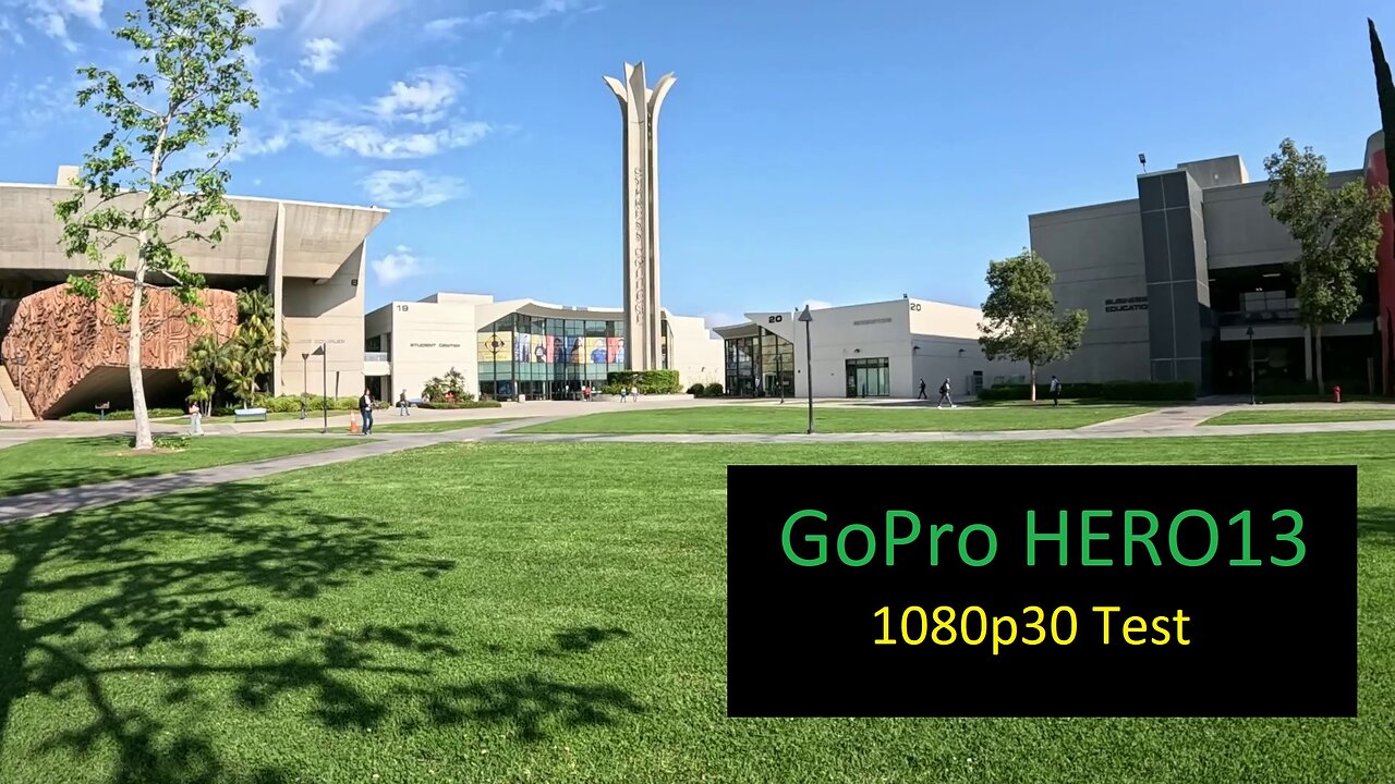GoPro HERO13 Black 1080p30 Clipchamp Test