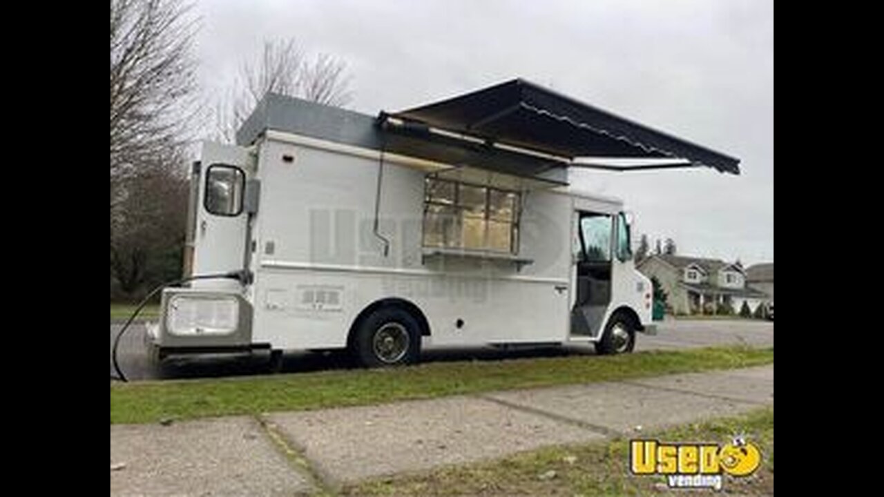 21' GMC 3500 Food Truck with Pro-Fire Suppression L&I Approved Mobile Food Unit