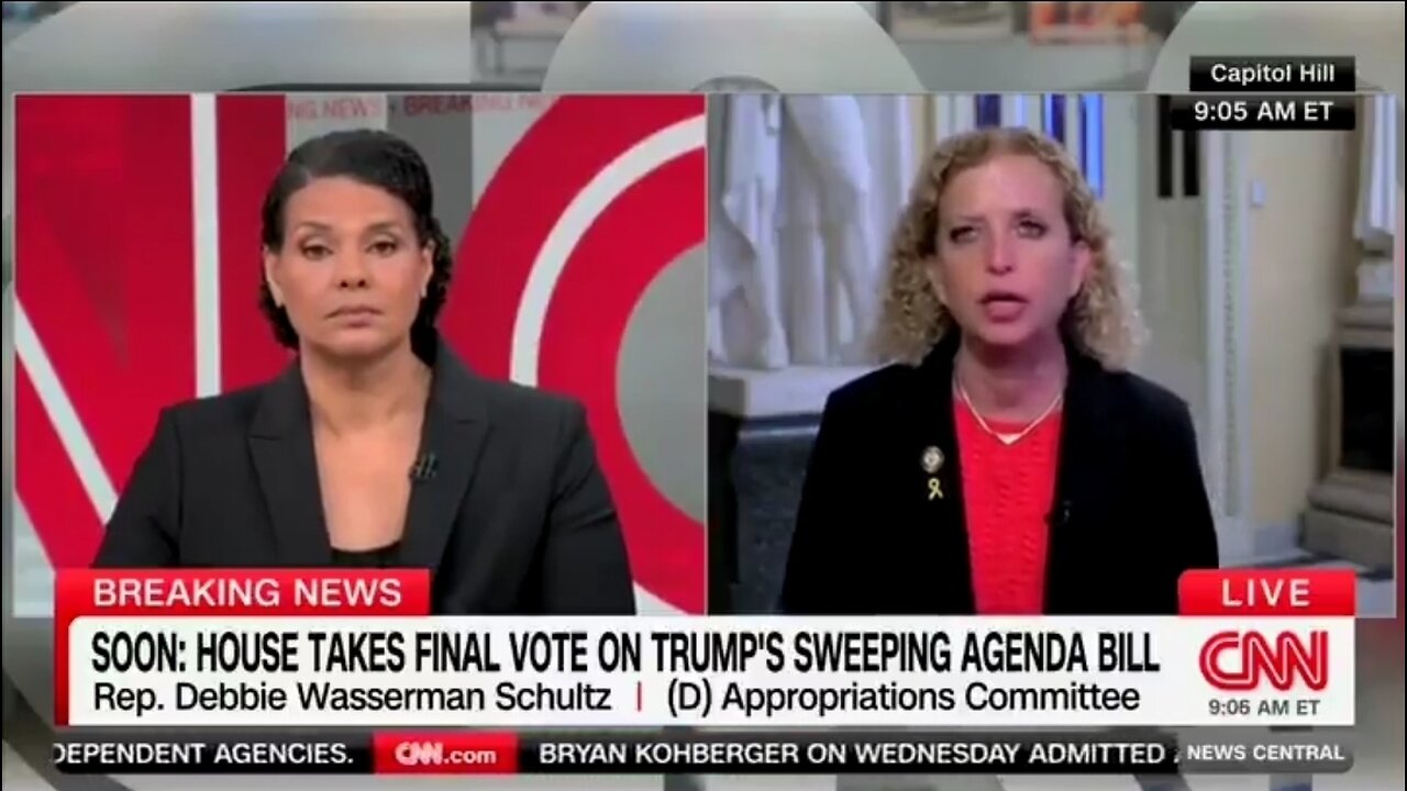 Rep DWS Stumbles As CNN Host Lists Trump’s Wins