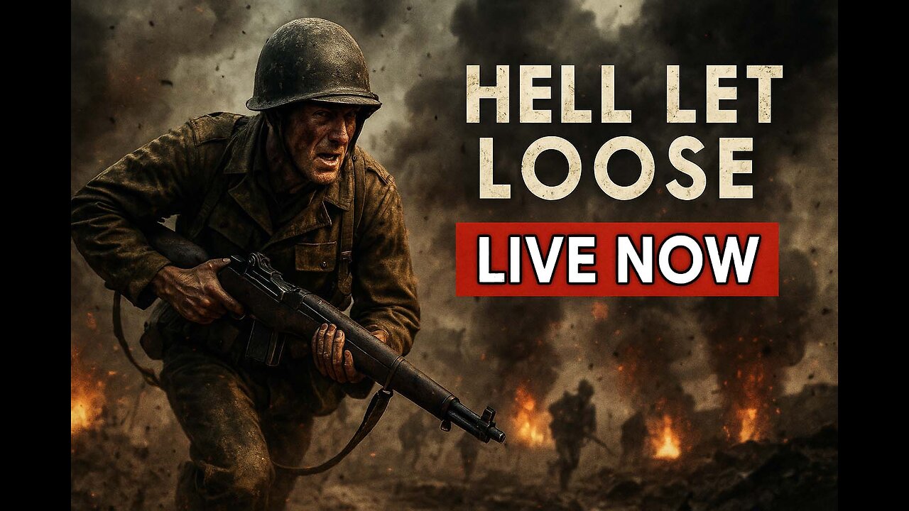 War Crimes & Poor Aiming – Hell Let Loose Chaos LIVE!