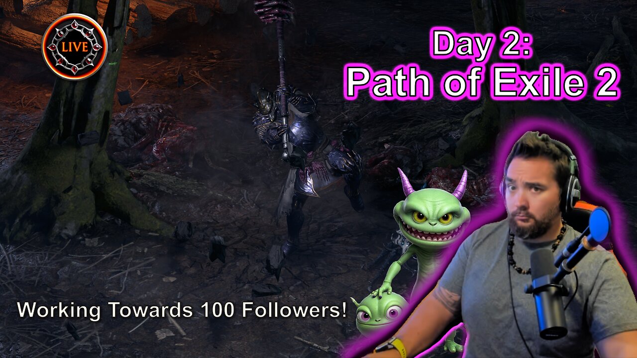 First Time Path of Exile 2 with Fizz & Glorb – Getting Closer to 100 Followers!