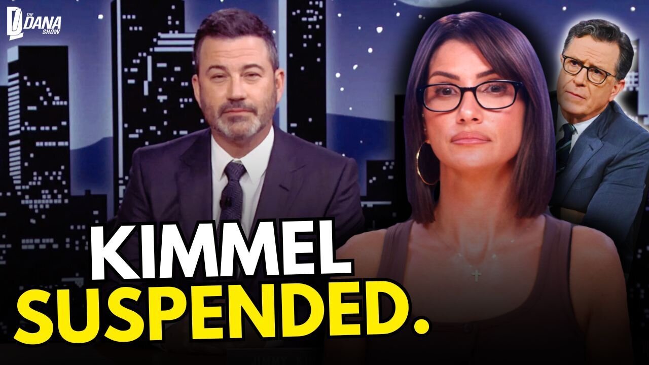 The REAL REASON Why Jimmy Kimmel Got Suspended | The Dana Show - 09/18/25