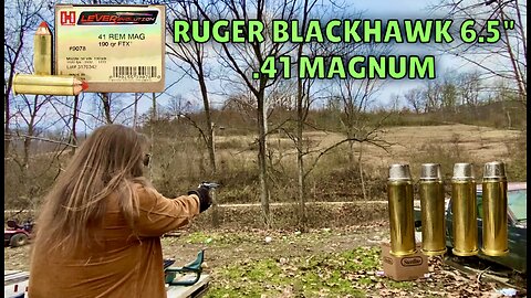 Ruger Blackhawk .41 Magnum - The 16 Gauge Of The Revolver World?