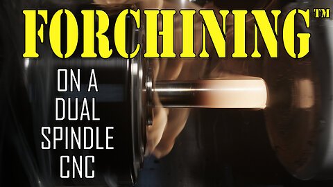 Forchining a Hex Bolt on a Dual Spindle CNC