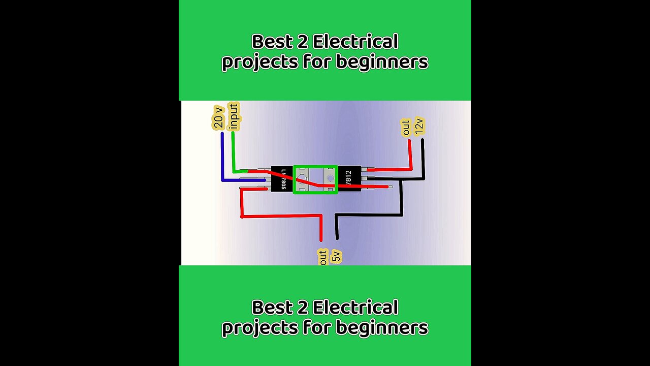 What are the steps involved in building a 5-volt power supply using an LM7805 IC?