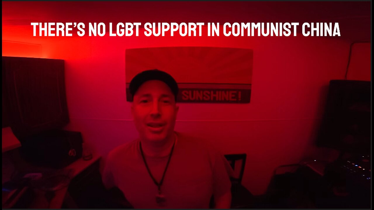 There's no LGBT support in Communist China