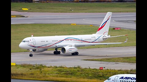 Magnificent Tupolev Tu-204-100V of the company RussAir in VIP configuration captured