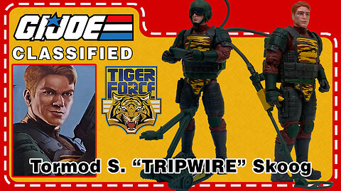Tormod S. "Tripwire" Skoog - G.I. Joe Classified 126B - Unboxing & Review