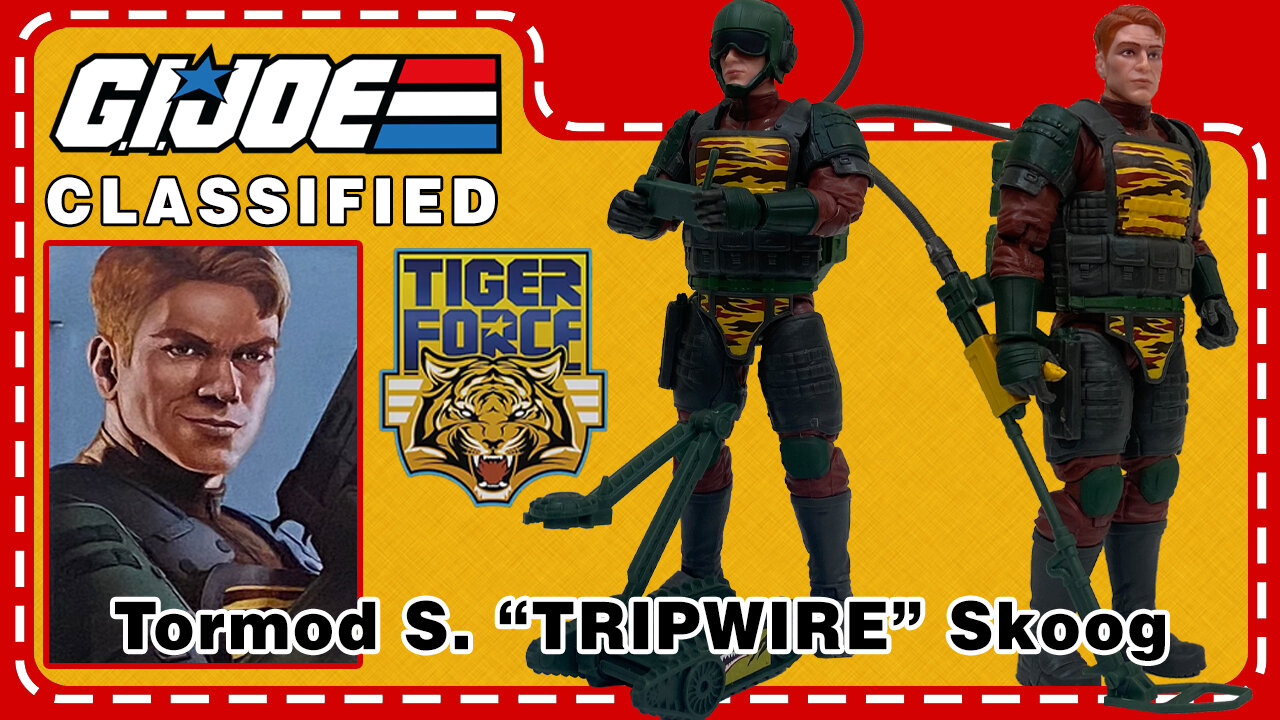Tormod S. "Tripwire" Skoog - G.I. Joe Classified 126B - Unboxing & Review