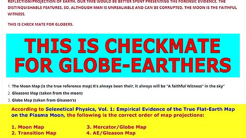 Ordinary Flat-Earthers Verify Lunar True Flat-Earth Map while Eric Dubay and David Weiss Keep Silent