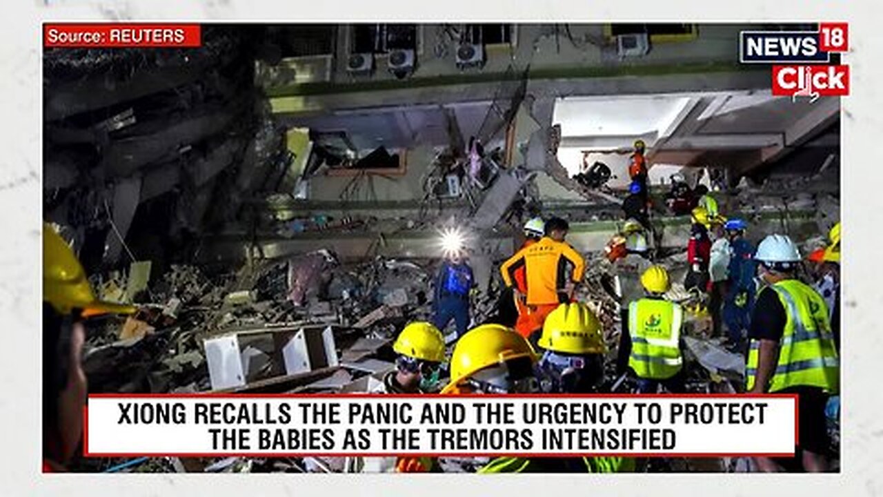 CCTV Footage Captures Nurses Protecting Newborns Myanmar Earthquake _Myanmar Earthquake Update