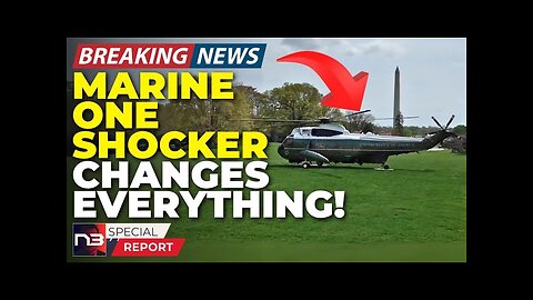 🚨 BREAKING: EXCLUSIVE FOOTAGE — Trump’s Marine One Announcement Signals America’s