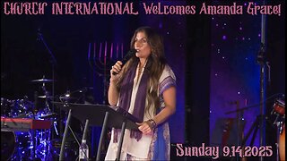 Robin D Bullock & Pastor Robin Special Guest: Amanda Grace! 9.14.2025 - Church International Sunday!