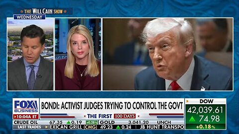 AG Bondi says activist judges will not be successful amid attacks on Trump admin