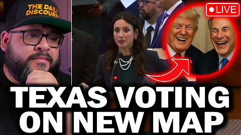LIVE: Democrats FURIOUS! Texas To Vote On New Map.