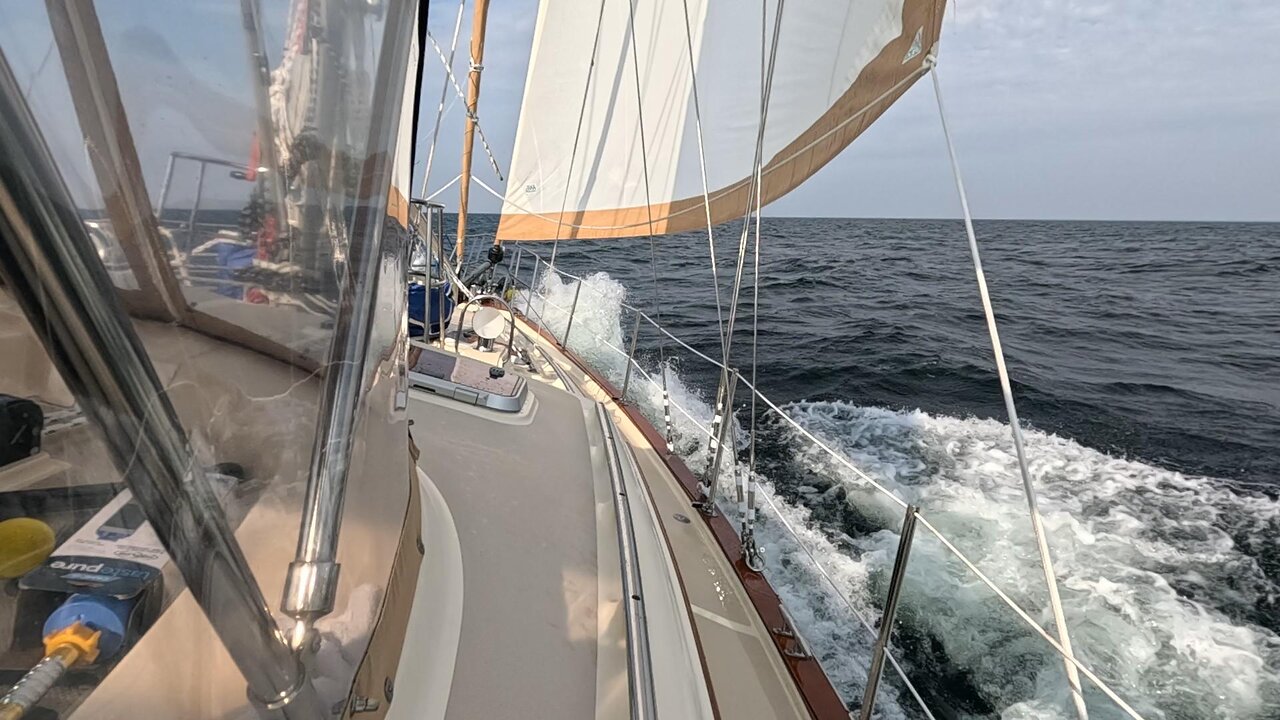Sailing from Fayette to Washington Island in June '25