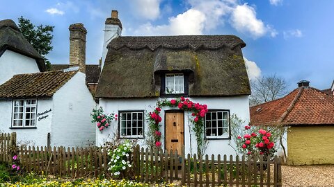 Beautiful Spring Scenery in England's Countryside | Rural Villages in UK