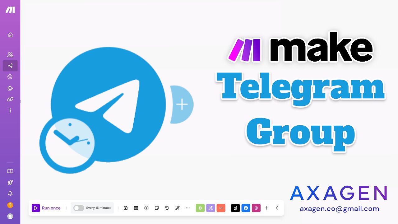 Create Telegram Group and Connect It to Make.com