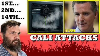 California Attacks the Internet & 3D Printing
