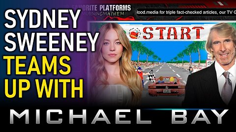 Classic arcade game getting a cinematic reboot with Sydney Sweeney and Michael Bay behind it? 