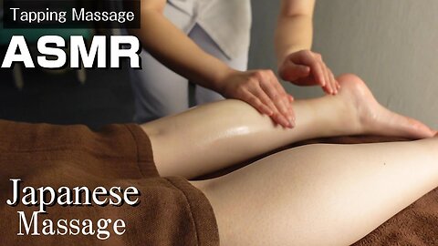 【ASMR ⁄ Tapping Massage ⁄ Relaxing Tapping Massage Sound 】