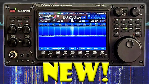 Lab599 REVEALS the TX-1000 HF/VHF/UHF Radio