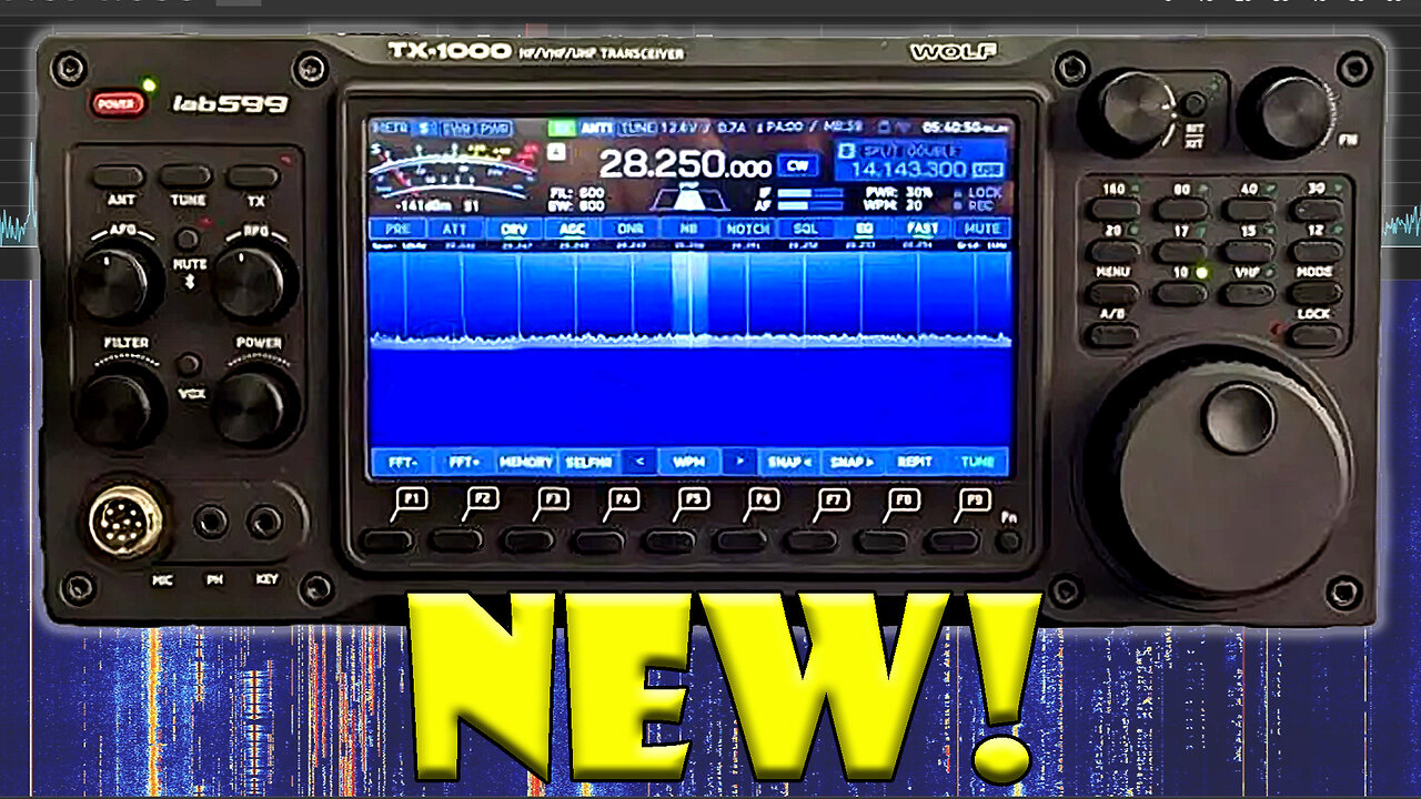 Lab599 REVEALS the TX-1000 HF/VHF/UHF Radio