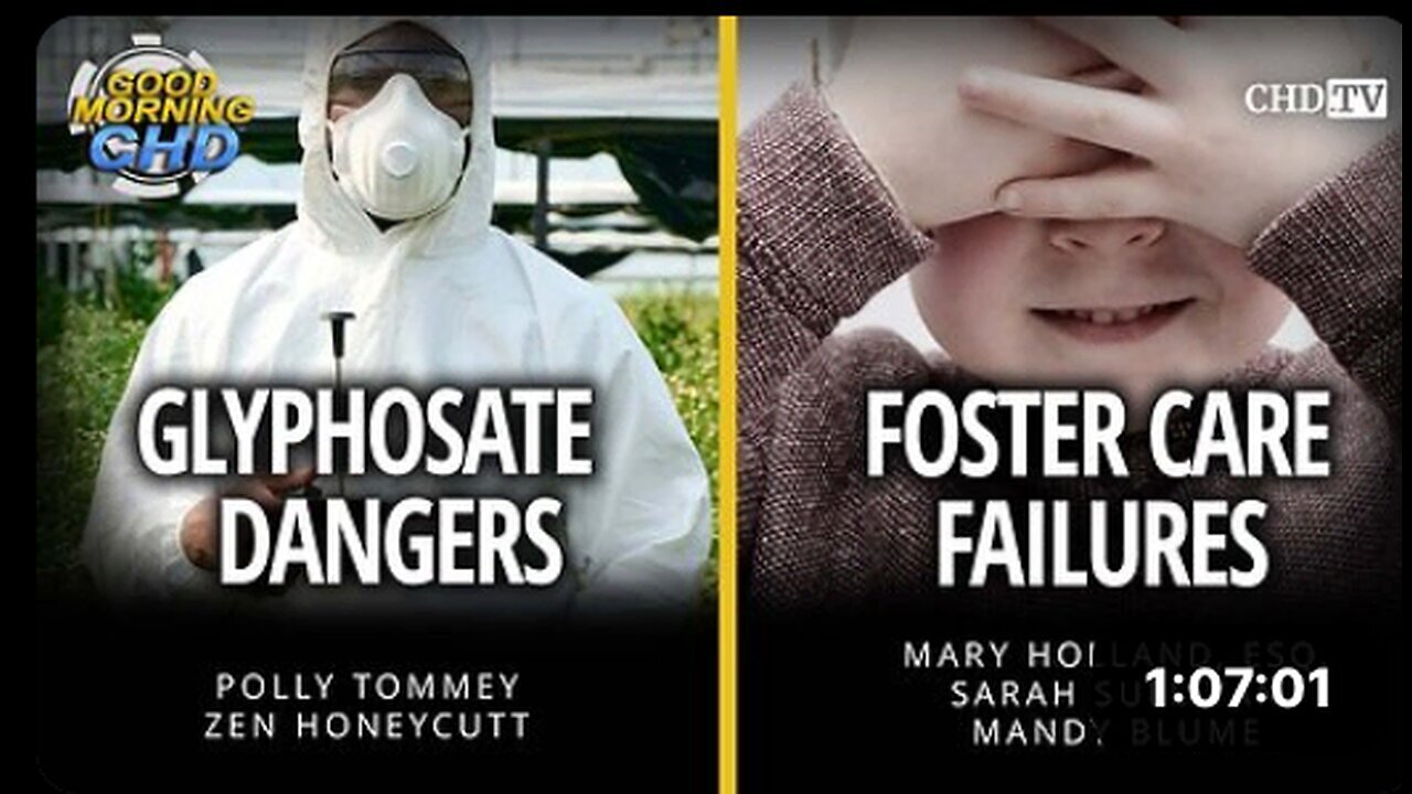 "Uncovering the Hidden Dangers of Glyphosate and Failures in the Foster Care System"