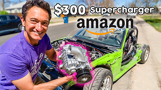 Testing $300 Amazon Supercharger: Will It Blow??