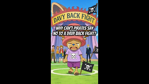 Why Can’t Pirates Say No To A Davy Back Fight? #onepiece #strawhats #eloypiece