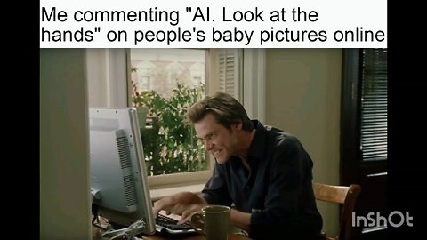 Me commenting "Al. Look at the hands" on people's baby pictures online