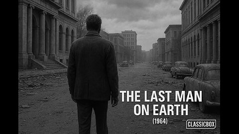 The Last Man on Earth (1964) | Vincent Price | Full Movie | Classic Sci-Fi Horror | Public Domain HD