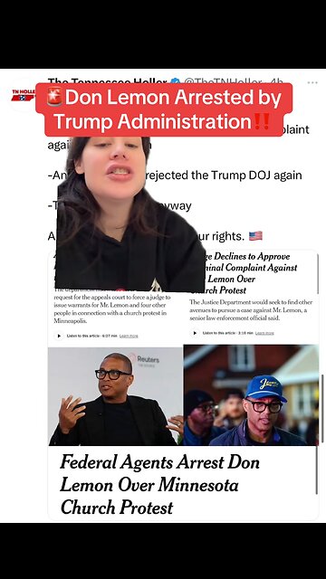 Don Lemon ARRESTED!