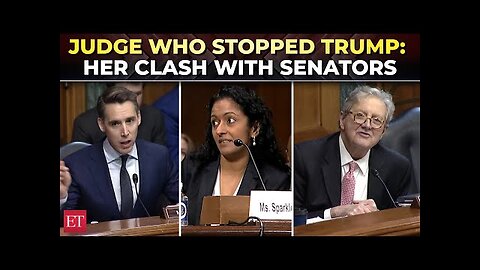 Judge Sooknanan, who blocked Trump child deportations; Recall her clash with Sen Kennedy and Hawley