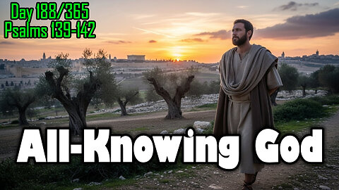 Day 188/365 - The Unseen Hand, The Hidden Trap, and The Cave of Despair #bible #psalms
